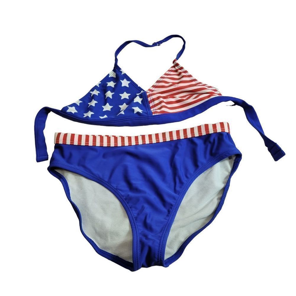 OP patriotic flag bikini L10/12